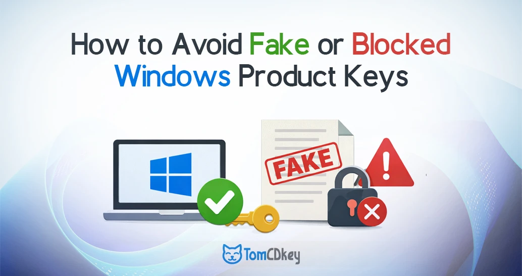 Avoid Fake Windows Product Keys