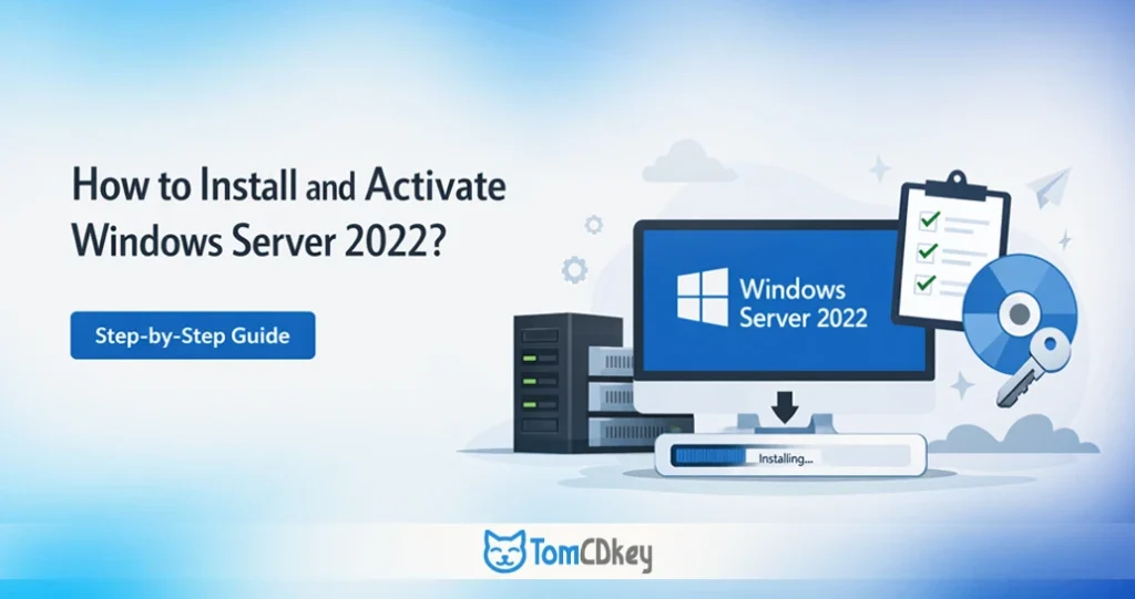 Install and Activate Windows Server 2022