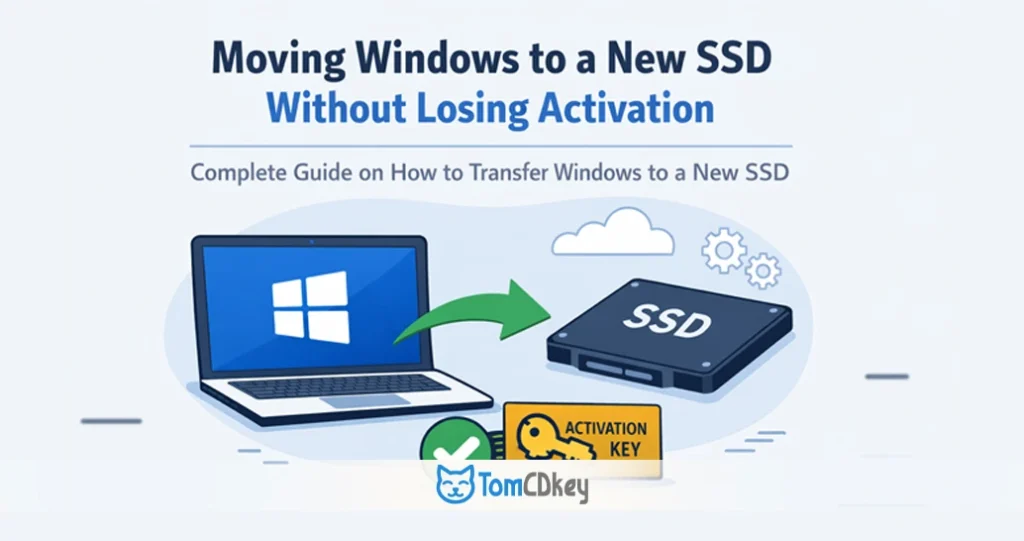 How to clone os to new SSD