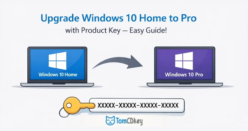 Upgrade Windows 10 Home to Pro